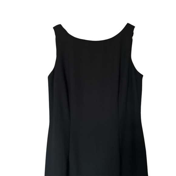 Joseph Ribkoff Elegant Black Sleeveless Midi Dress - Picture 2 of 7